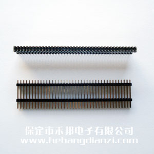 双塑2.54双排针(zhēn) 长25mm