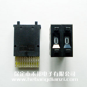 KA-1拨盘(pán)开(kāi)关11脚(jiǎo) 黑色